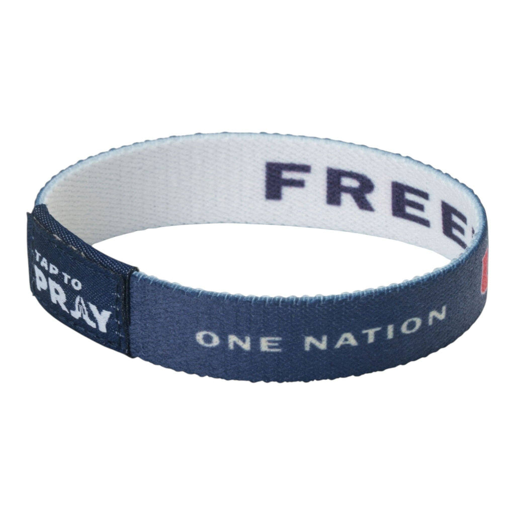 Tap To Pray® Wristband – Freedom: Large