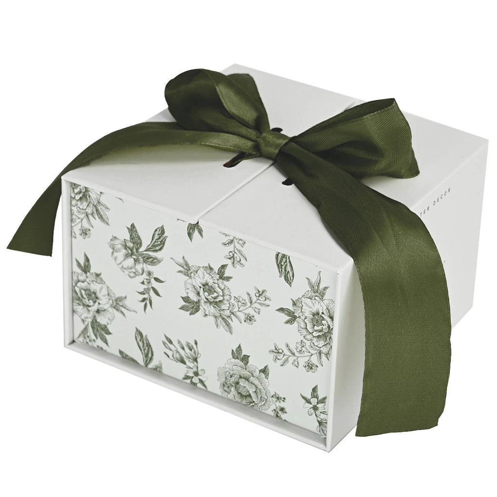 *NEW* Green Delft Trinket Dish with Lid - Home Decor & Gifts