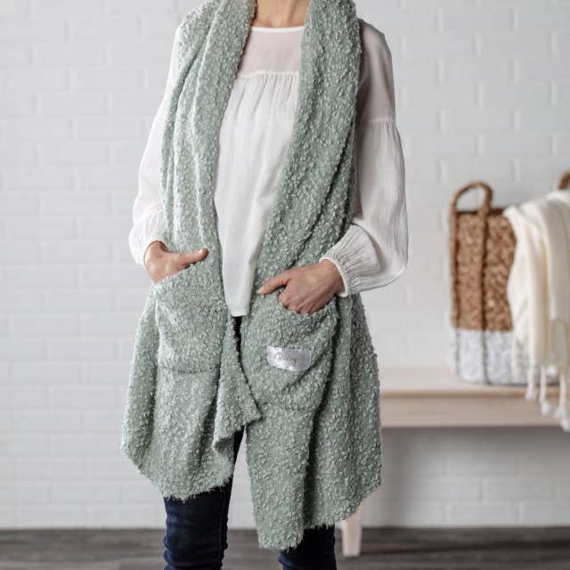 Giving Shawl - Sage