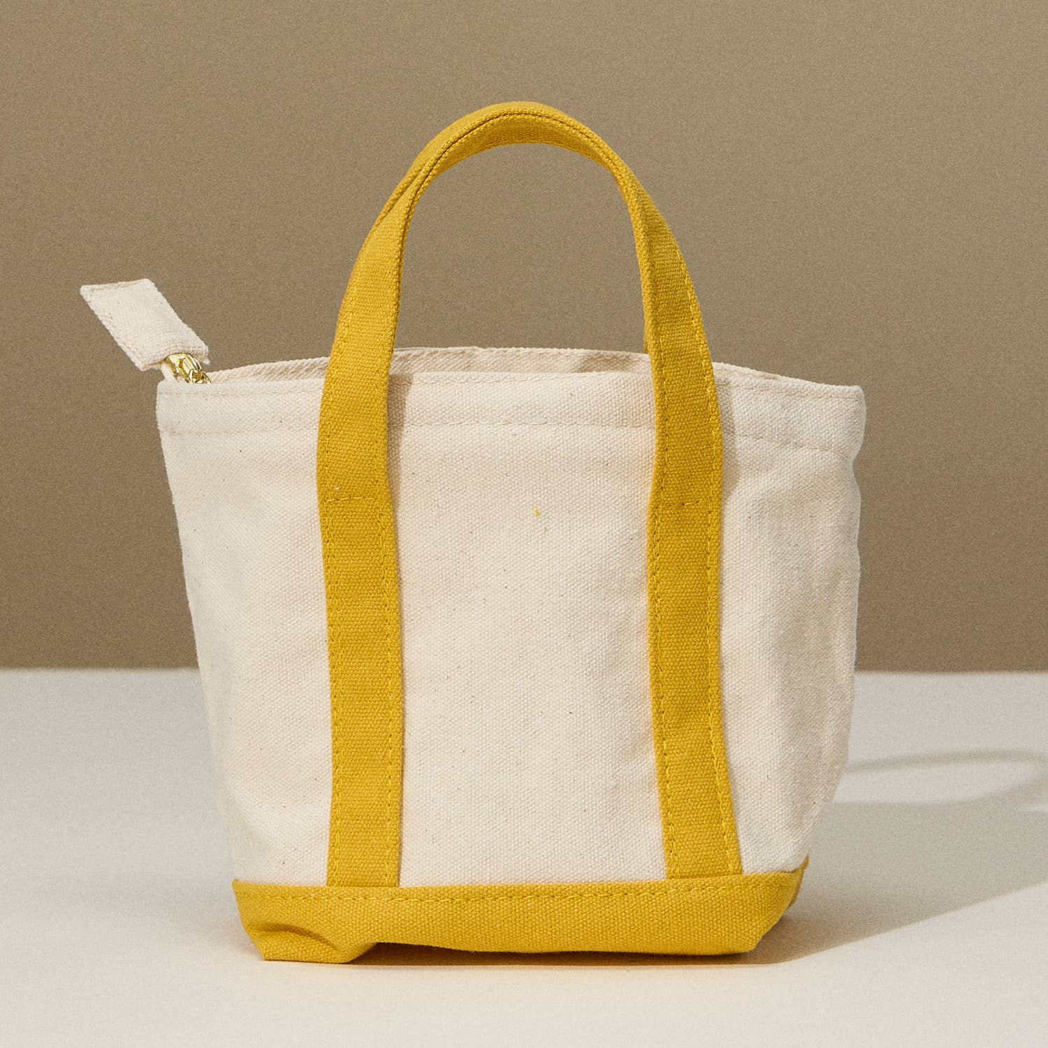 Mini Canvas Carry Bag | EcoCharm Cotton Pattern: Olive / One size / 5DG78050