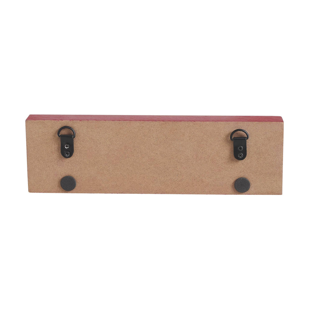 Americana Land That I Love Block Sign 10" Shelf Decor