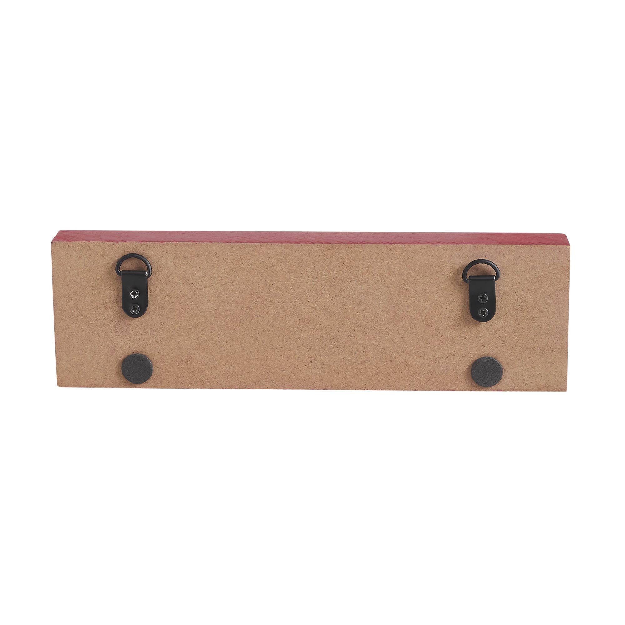Americana Land That I Love Block Sign 10" Shelf Decor