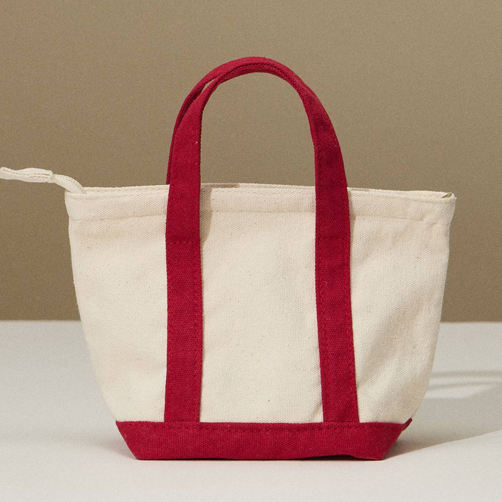 Mini Canvas Carry Bag | EcoCharm Cotton Pattern: Olive / One size / 5DG78050