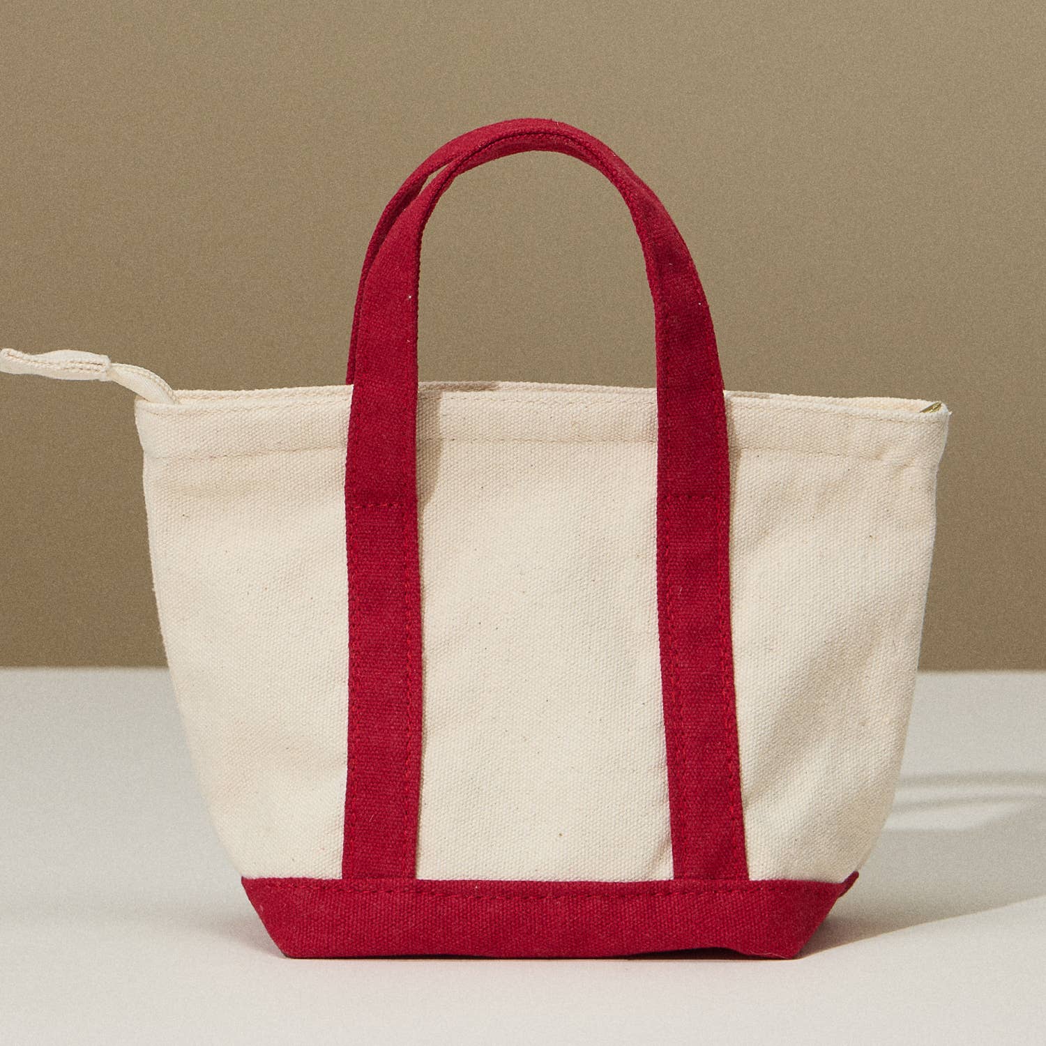 Mini Canvas Carry Bag | EcoCharm Cotton Pattern: Olive / One size / 5DG78050