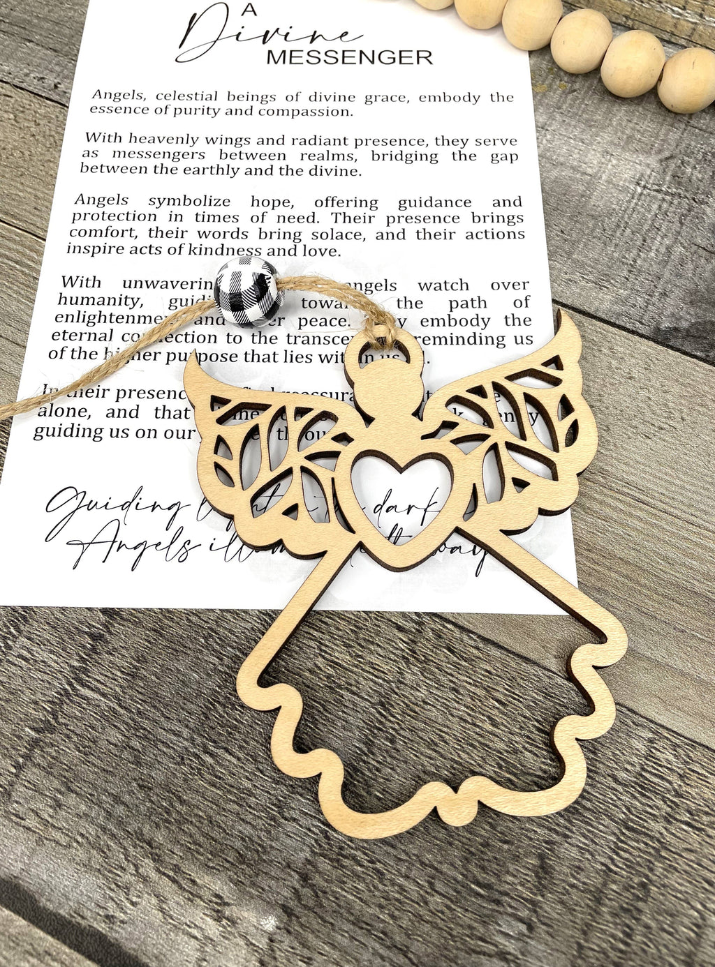 Story Ornament - Angels - A Divine Messenger