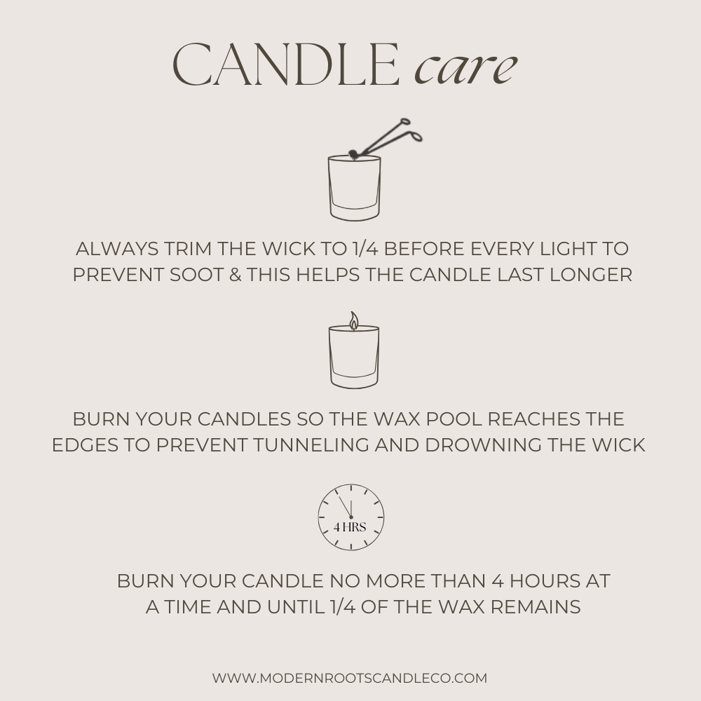 Be Still | Lavender & Sage | 15 oz. Clear Jar Soy Candle: Natural Wood Lid