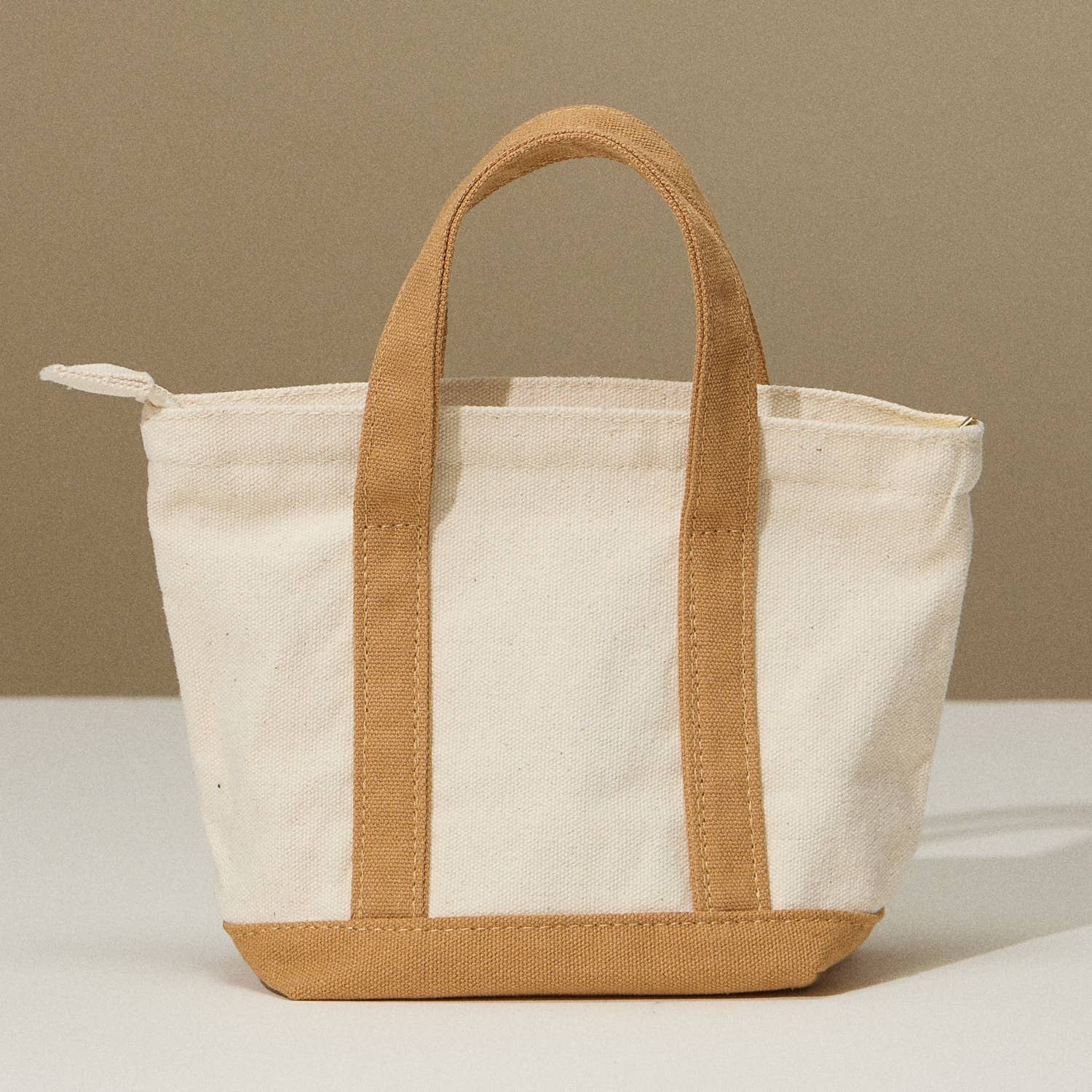 Mini Canvas Carry Bag | EcoCharm Cotton Pattern: Olive / One size / 5DG78050