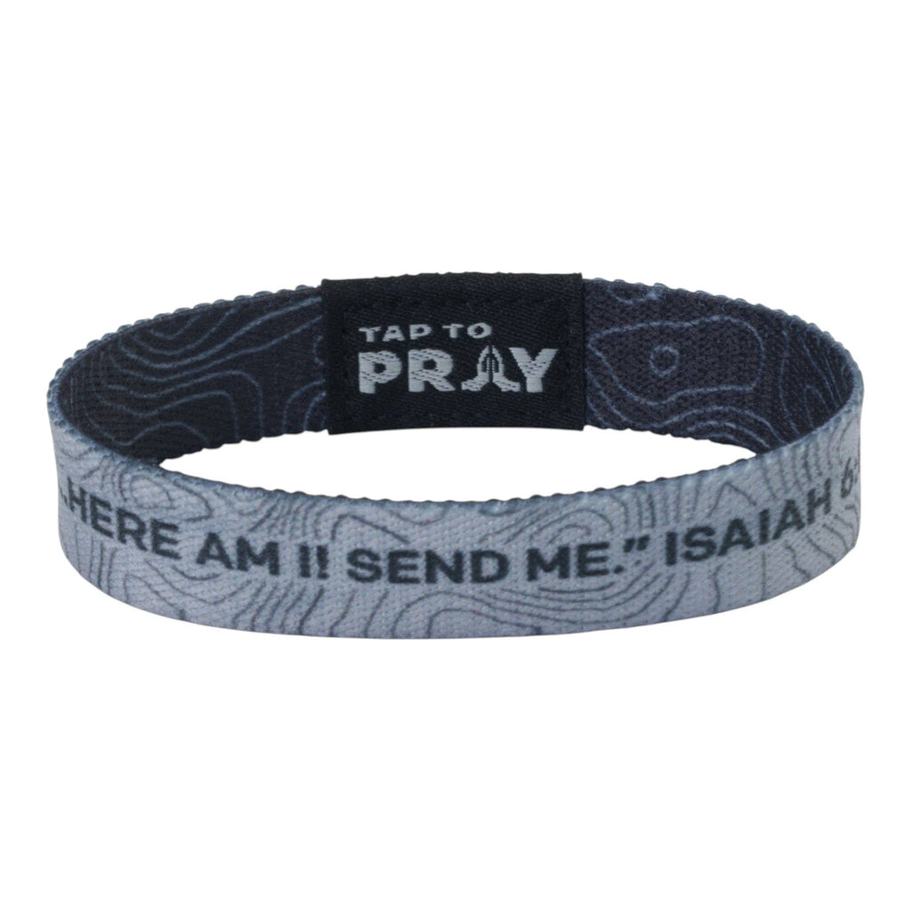 Tap To Pray® Wristband – Valor Topography: Large