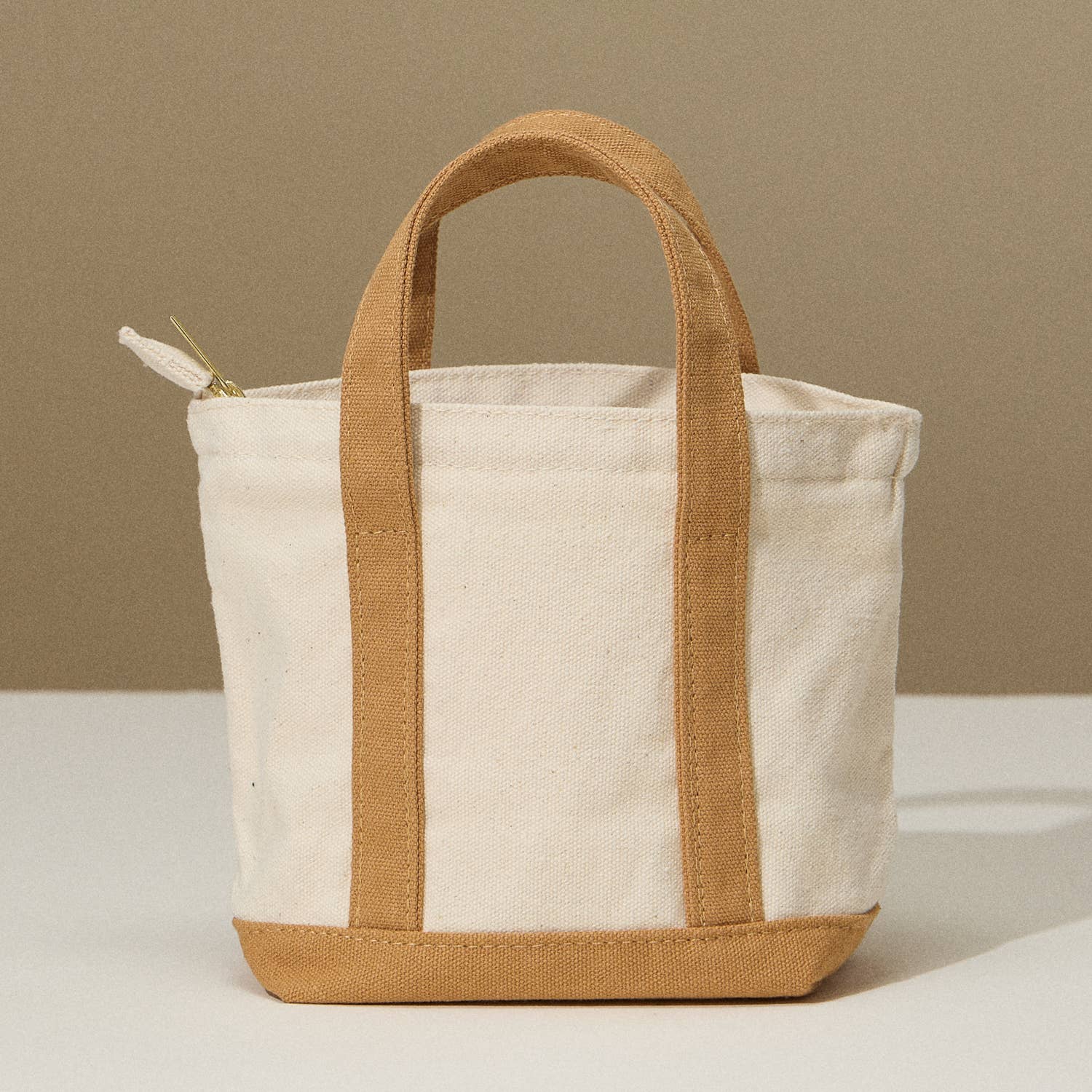 Mini Canvas Carry Bag | EcoCharm Cotton Pattern: Olive / One size / 5DG78050