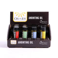 Anointing Oil Scented Assortment Display Pk12: Olive Oil, Plastic