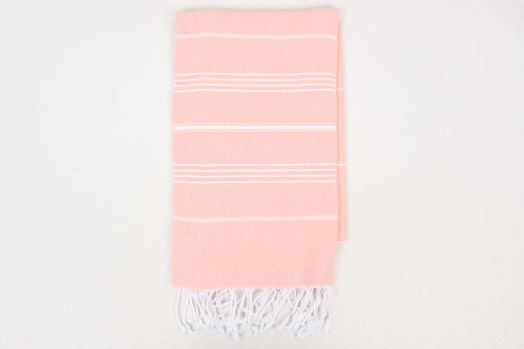 Handwoven Turkish Cotton Towel – Personalized Beach Towel: Gray / Beach Towel