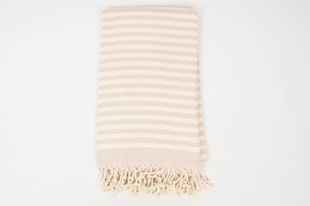 Handwoven Turkish Cotton Towel – Embroidery Beach/Hand Towel