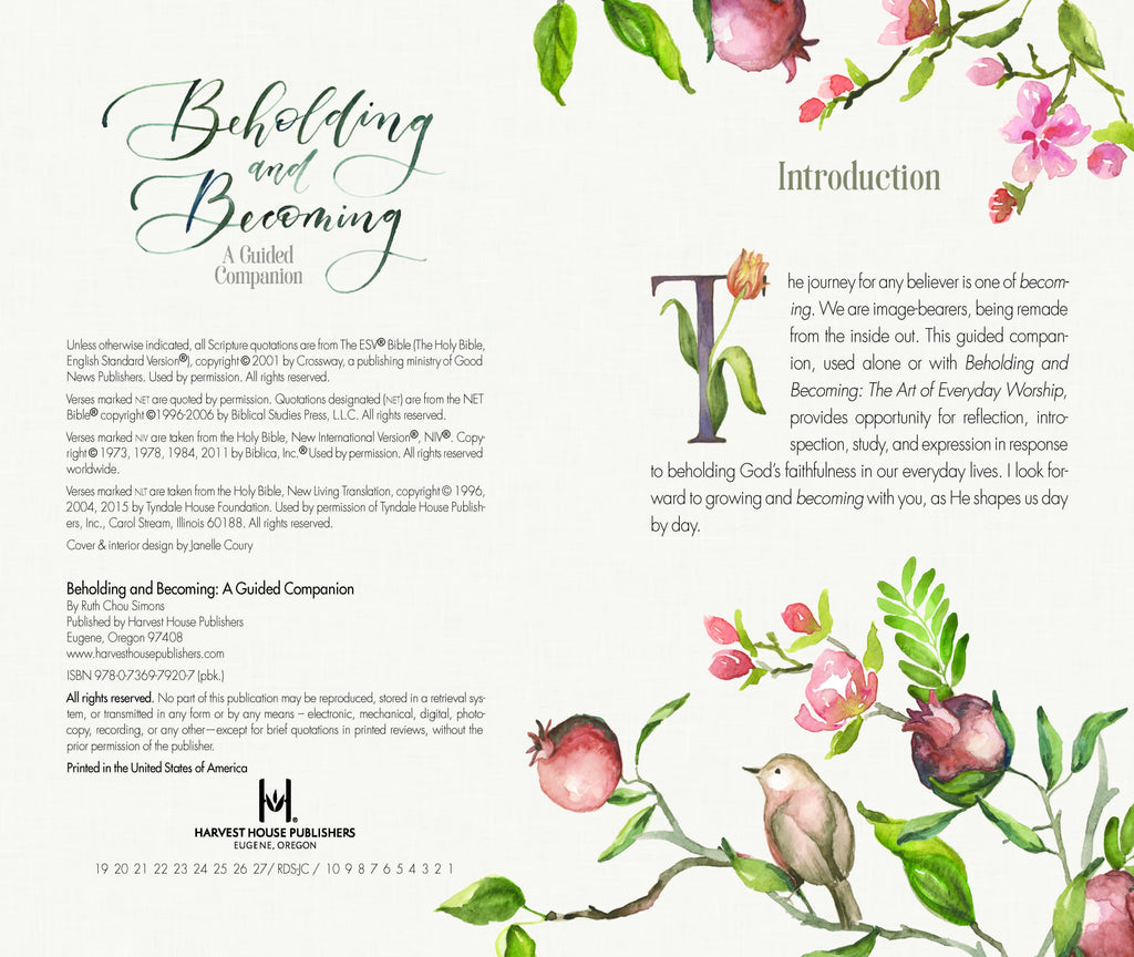 Beholding and Becoming Journal: Paperback / English