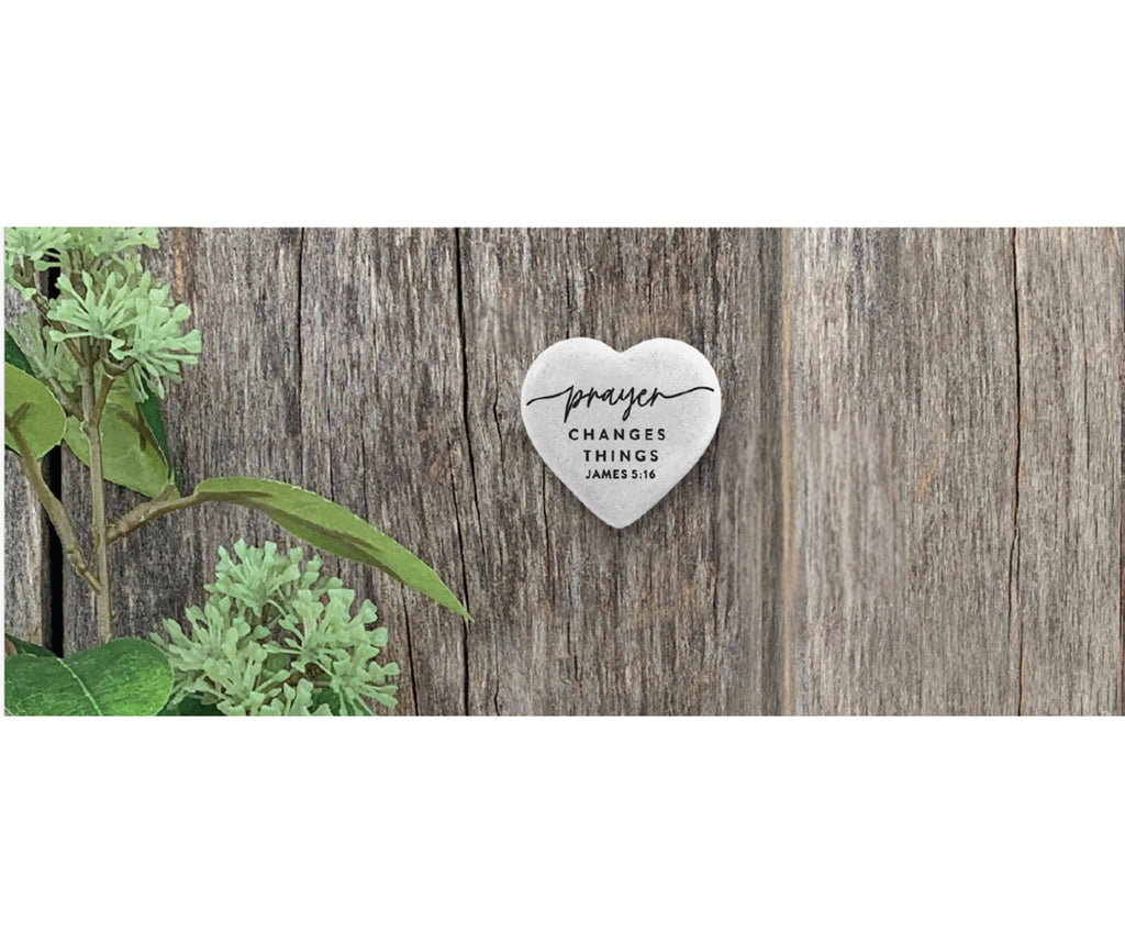 LCP Heart Stone Prayer Changes Things