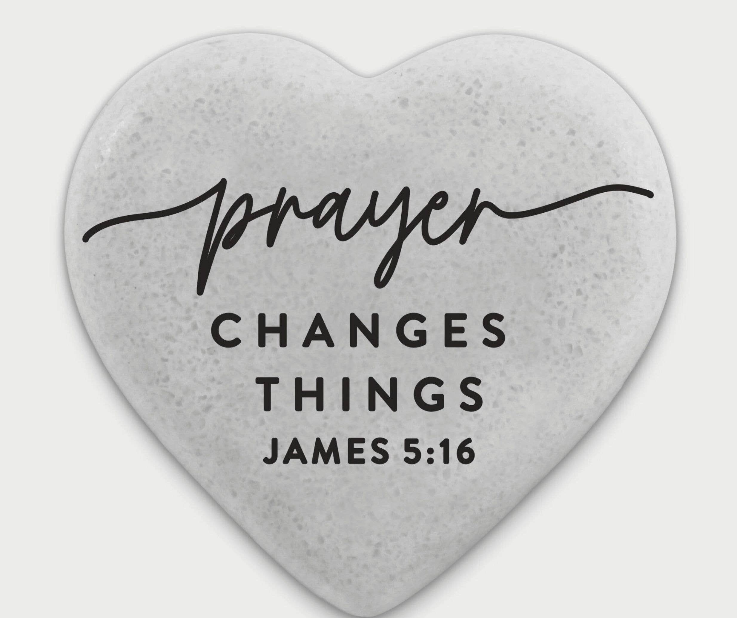LCP Heart Stone Prayer Changes Things