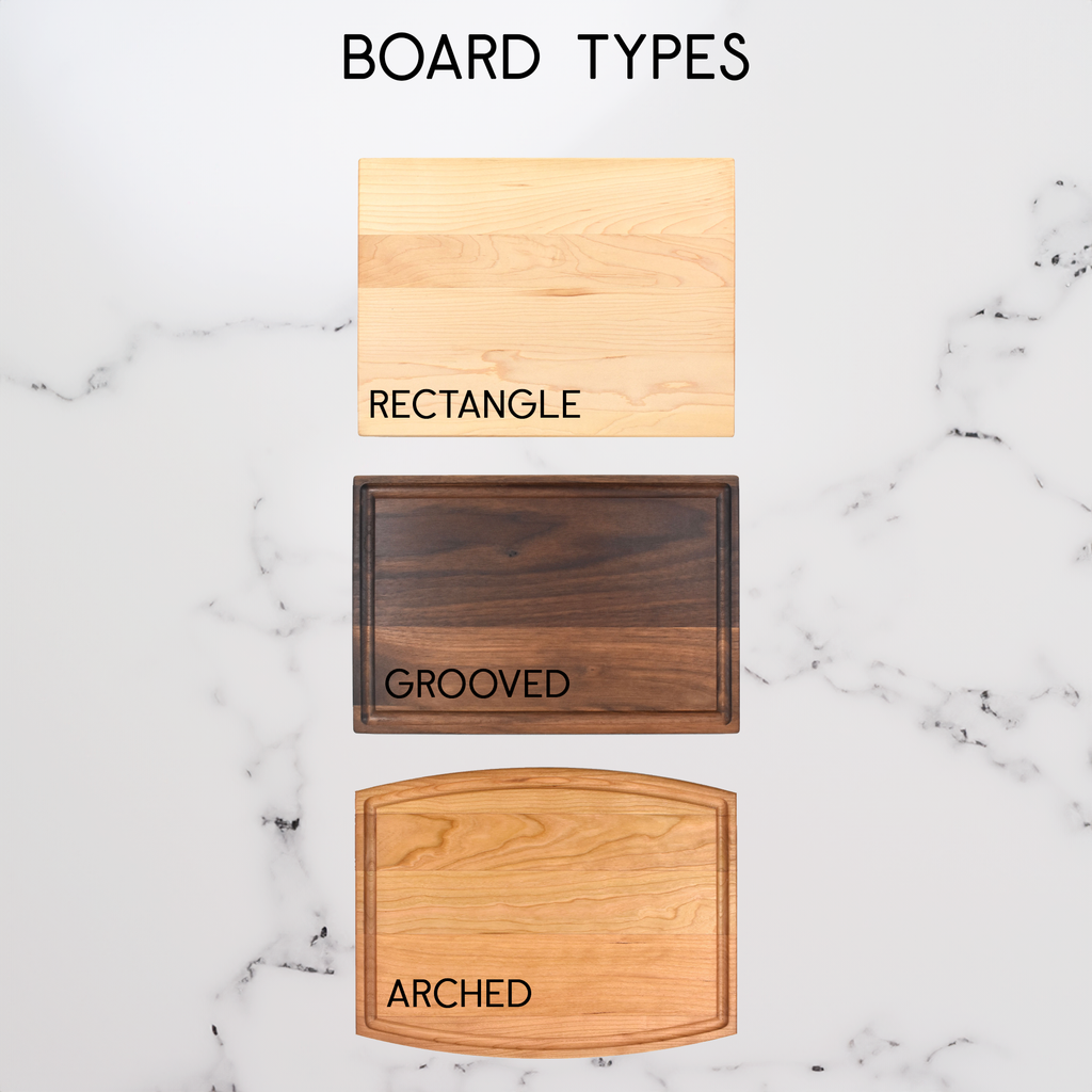Welcome Kitchen Engraved Cutting Board – Rustic Decor: Maple / Rectangle 12x9