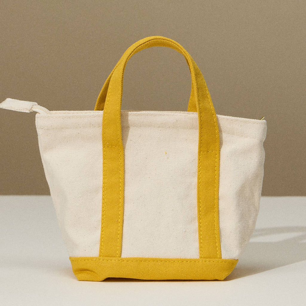 Mini Canvas Carry Bag | EcoCharm Cotton Pattern: Olive / One size / 5DG78050