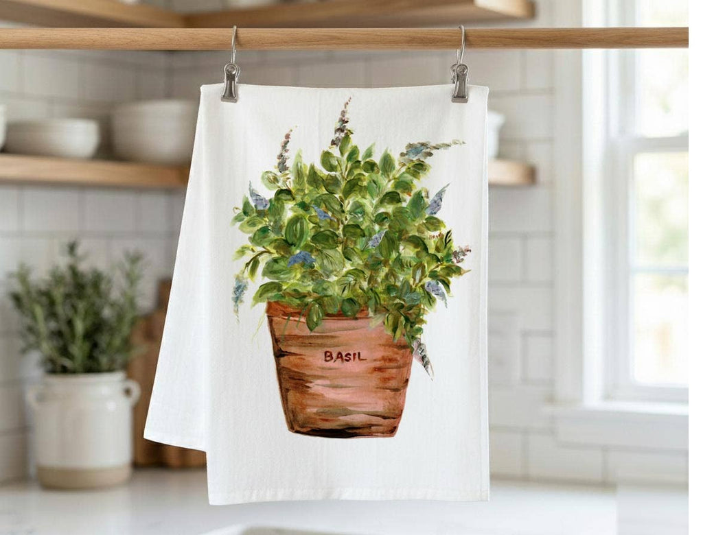 Basil Kitchen Towel