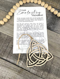 Story Ornament - Celtic Knot - Everlasting Friendship