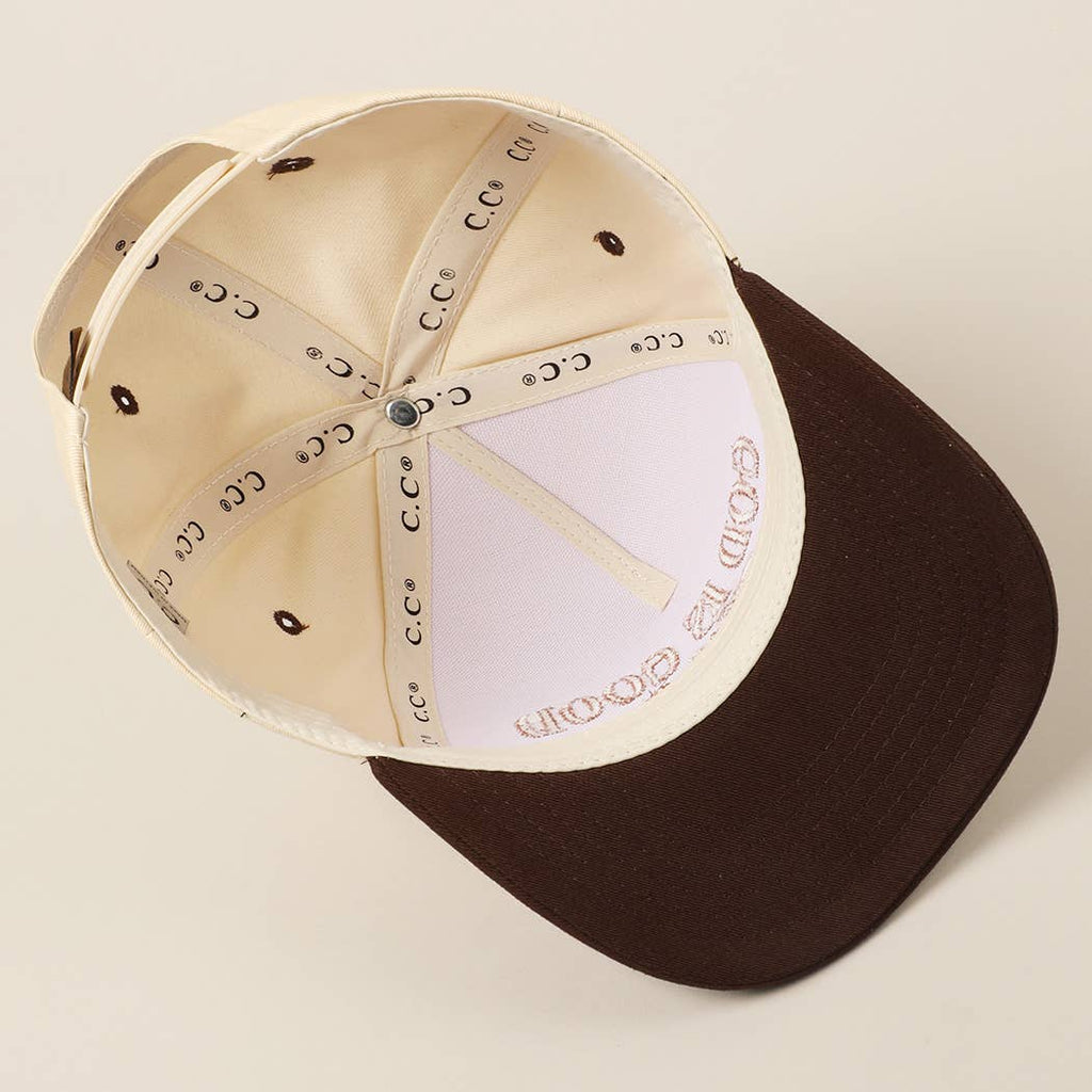 God Is Good All The Time Embroidery Trucker Hat: SAGE / ONE SIZE