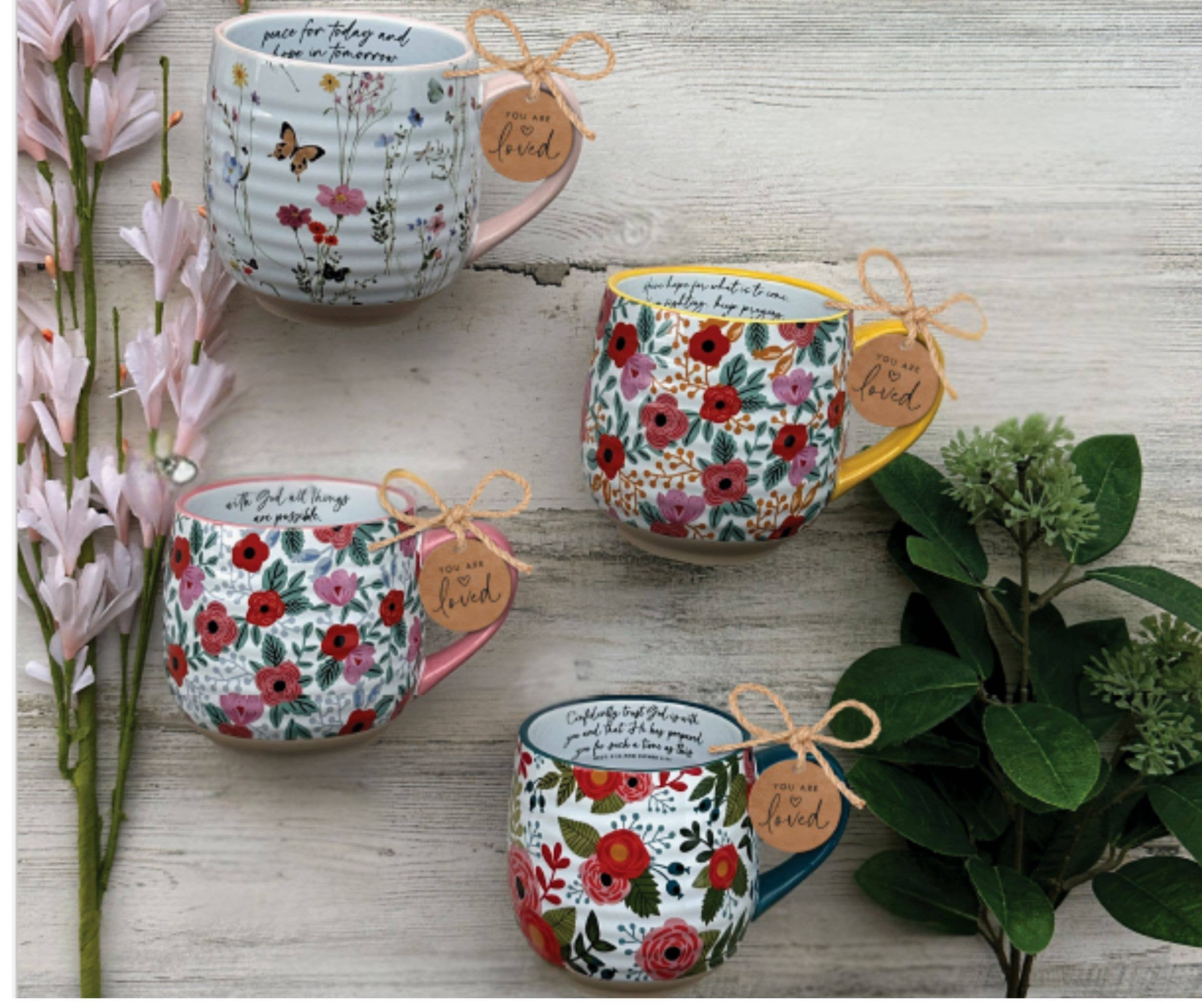 LCP Coffee Mug Blooming Joy God Is With You