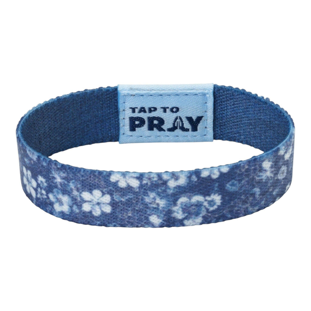 Tap To Pray® Wristband – Wildflower - Jesus Is Lord: Small