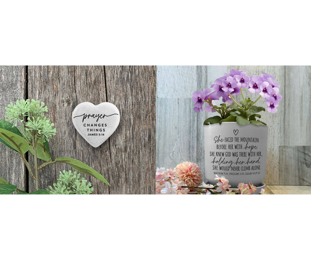 LCP Heart Stone Prayer Changes Things