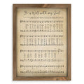 Hymns Of Our Heritage  Canvas - It Is Well With My Soul: 12.75" W x 16.75" H