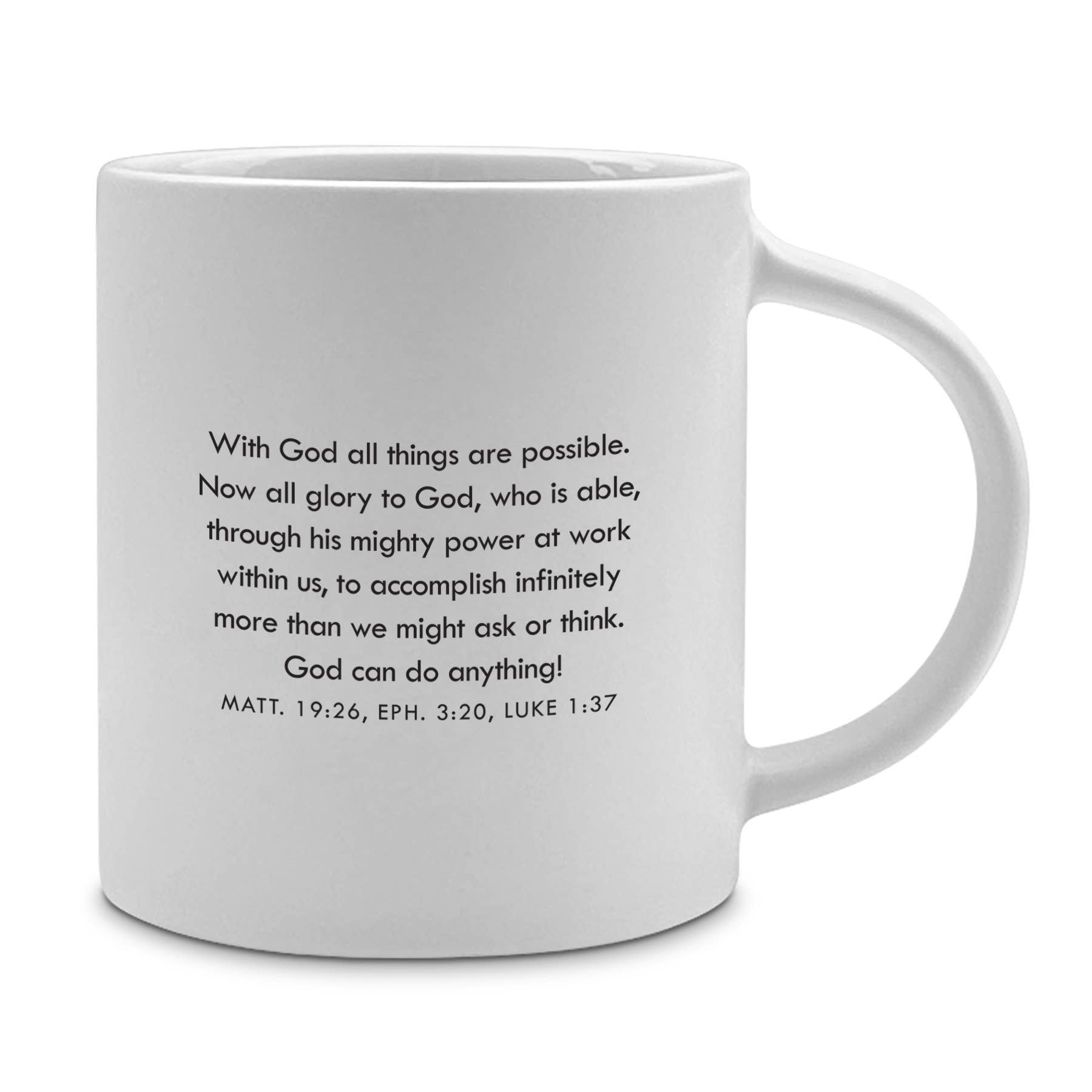 LCP Mug With God All Things Are Possible