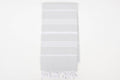 Handwoven Turkish Cotton Towel – Personalized Beach Towel: Light Gray / Beach Towel