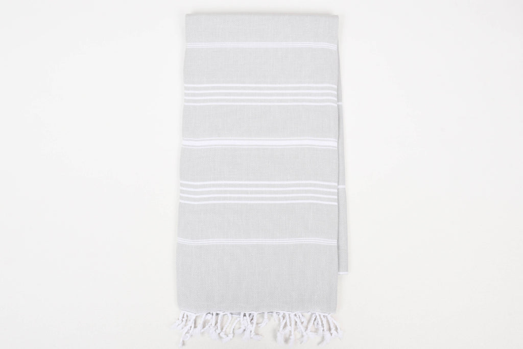 Handwoven Turkish Cotton Towel – Personalized Beach Towel: Burgundy / Beach Towel