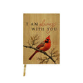 Wood Journal - Cardinal - I Am Always With You