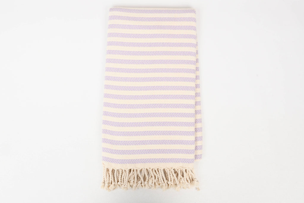 Handwoven Turkish Cotton Towel – Embroidery Beach/Hand Towel