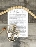 Story Ornament - Faith Over Fear